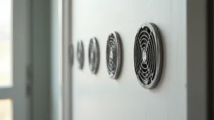 Ile tulei wentylacyjnych w drzwiach łazienkowych