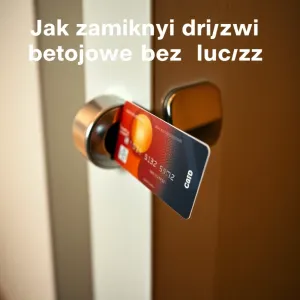 Jak zamknąć drzwi pokojowe bez klucza