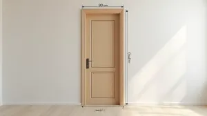 Jaki otwór pod drzwi 90