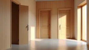 Jaki kolor drzwi do boazerii