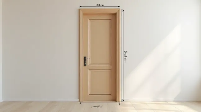 Jaki otwór pod drzwi 90